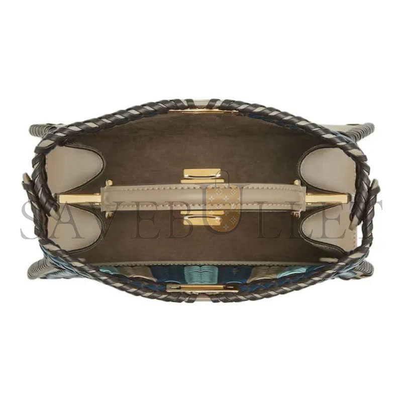 F**di peekaboo iseeu leather multicolour 8bn327as7ef1ppv (27*20*11cm)